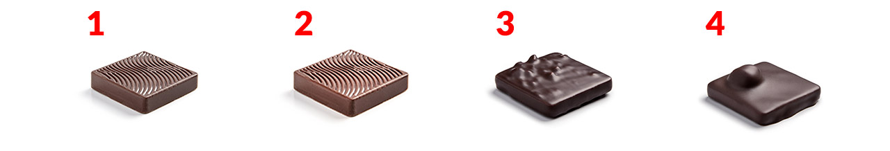 Le coffret Gastronome de Sigoji est composé de 68 chocolats et ganaches de 18 saveurs différentes